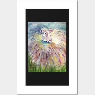 Rainbow Sheep Posters and Art